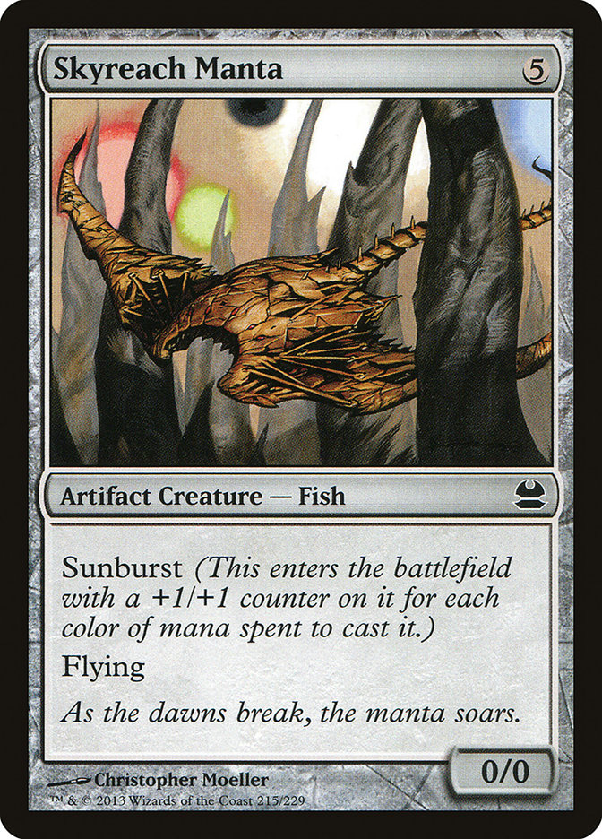 Skyreach Manta [Modern Masters] MTG Single Magic: The Gathering | Red Claw Gaming