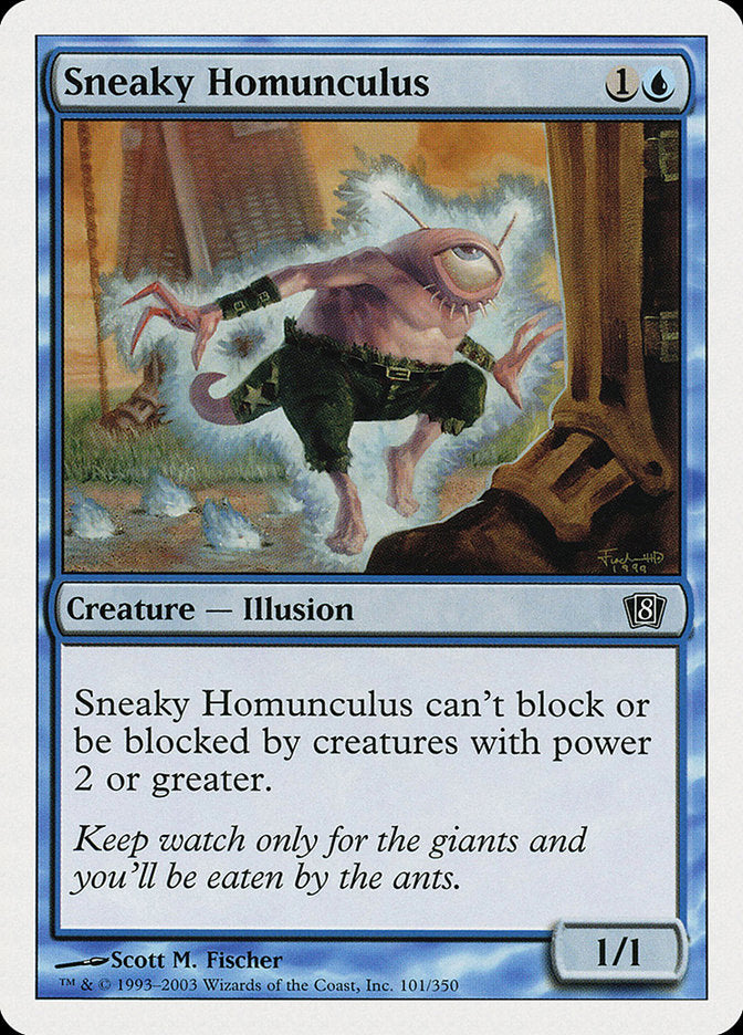 Sneaky Homunculus [Eighth Edition] MTG Single Magic: The Gathering | Red Claw Gaming