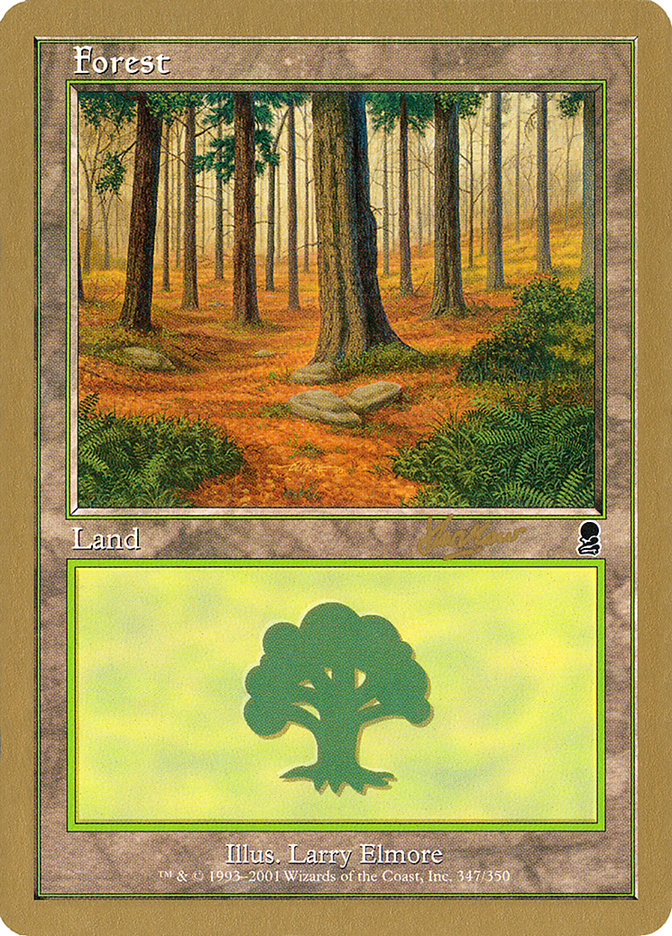 Forest (shh347) (Sim Han How) [World Championship Decks 2002] MTG Single Magic: The Gathering | Red Claw Gaming