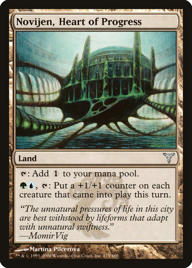Novijen, Heart of Progress [Dissension] MTG Single Magic: The Gathering | Red Claw Gaming
