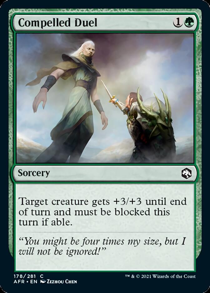Compelled Duel [Dungeons & Dragons: Adventures in the Forgotten Realms] MTG Single Magic: The Gathering | Red Claw Gaming