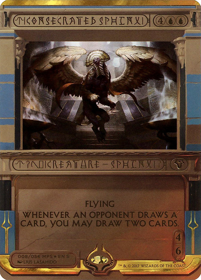 Consecrated Sphinx (Invocation) [Amonkhet Invocations] MTG Single Magic: The Gathering | Red Claw Gaming