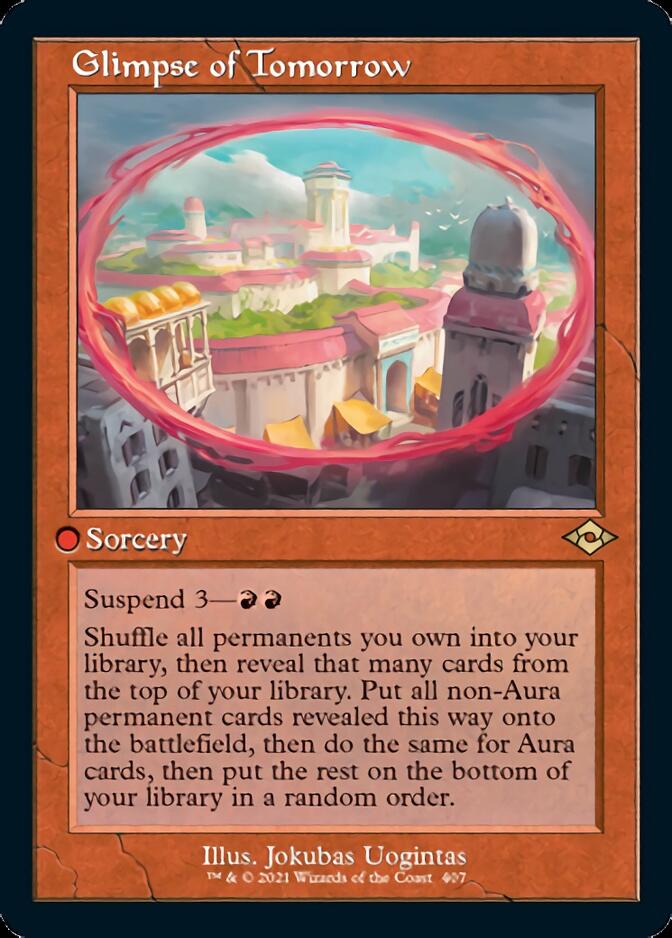 Glimpse of Tomorrow (Retro) [Modern Horizons 2] MTG Single Magic: The Gathering | Red Claw Gaming