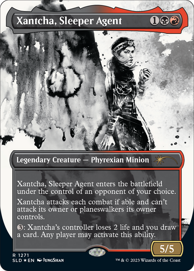 Xantcha, Sleeper Agent (Halo Foil) [Secret Lair Drop Series] MTG Single Magic: The Gathering | Red Claw Gaming