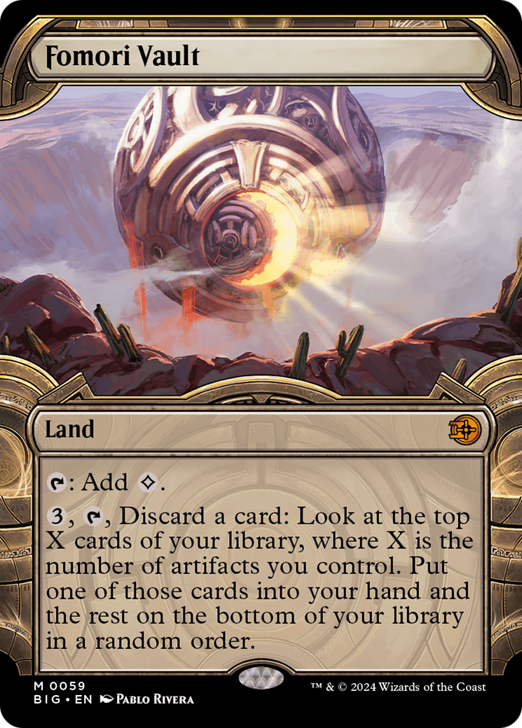Fomori Vault (Showcase) [Outlaws of Thunder Junction: The Big Score] MTG Single Magic: The Gathering    | Red Claw Gaming