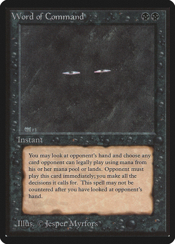 Word of Command [Beta Edition] MTG Single Magic: The Gathering | Red Claw Gaming