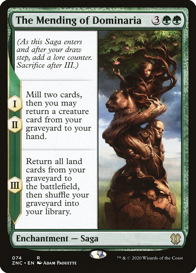 The Mending of Dominaria [Zendikar Rising Commander] MTG Single Magic: The Gathering | Red Claw Gaming