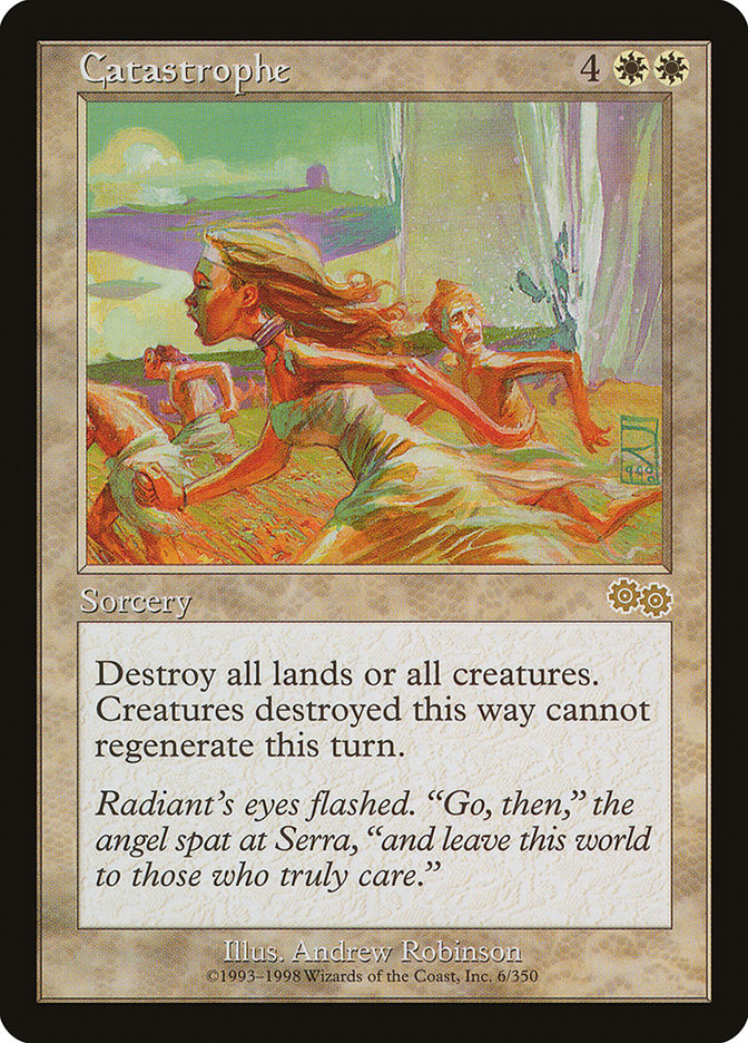 Catastrophe [Urza's Saga] MTG Single Magic: The Gathering | Red Claw Gaming