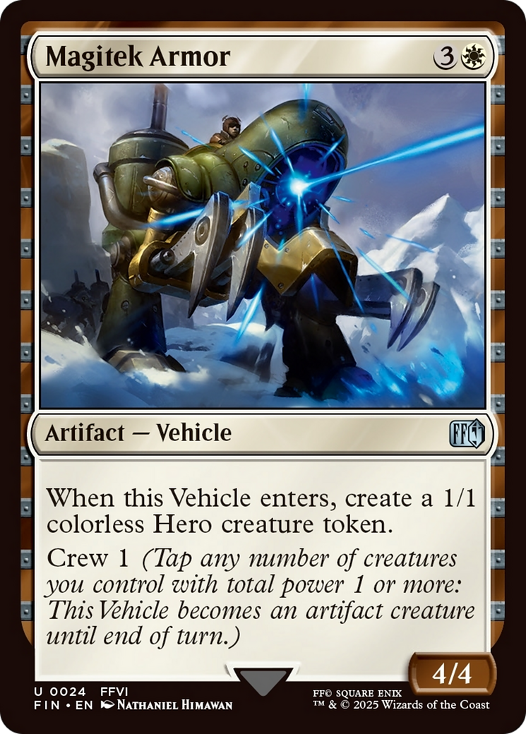 Magitek Armor [FINAL FANTASY] MTG Single Magic: The Gathering | Red Claw Gaming