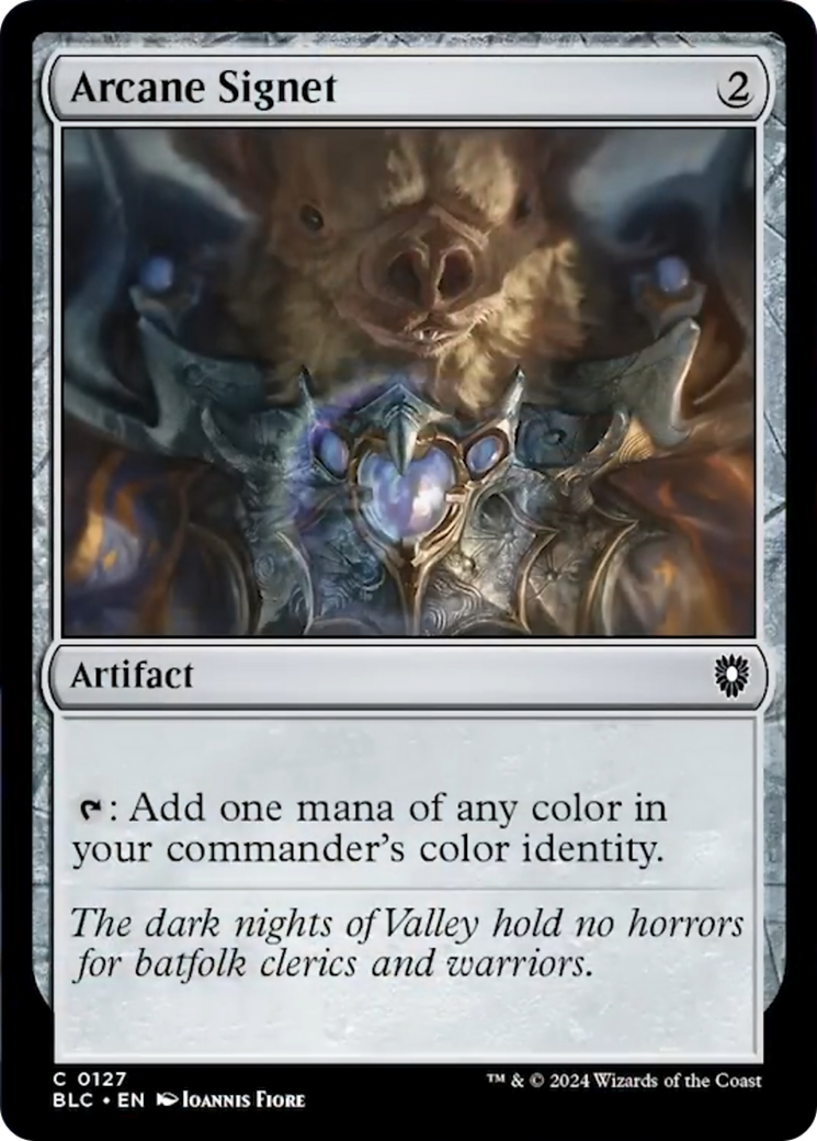 Arcane Signet [Bloomburrow Commander] MTG Single Magic: The Gathering | Red Claw Gaming