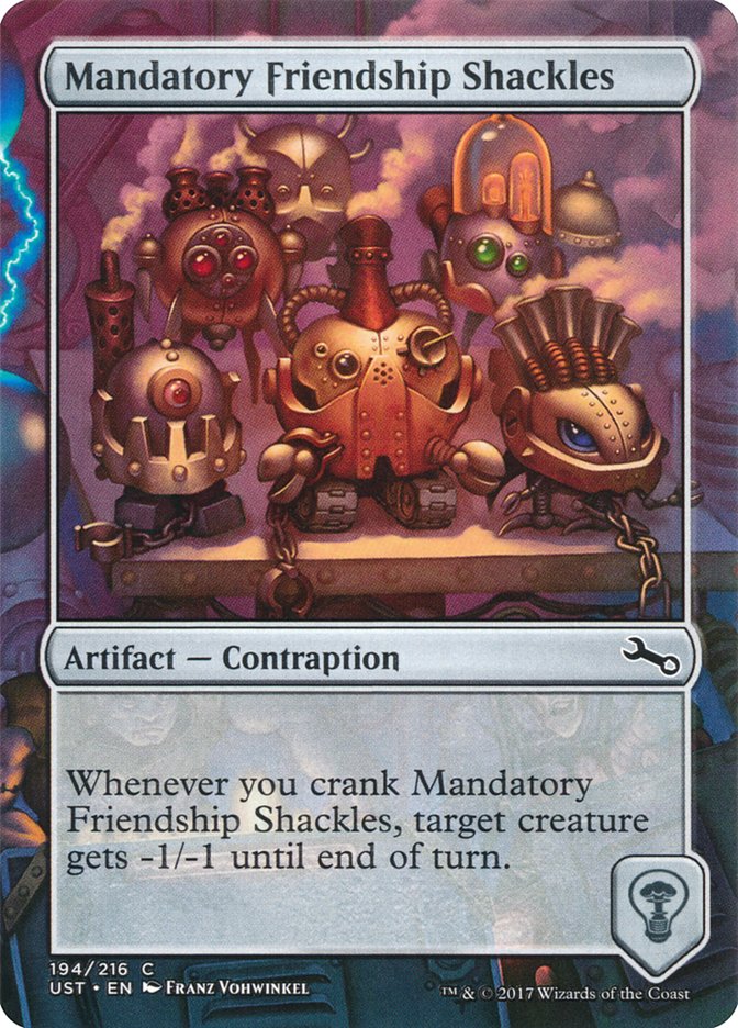Mandatory Friendship Shackles [Unstable] MTG Single Magic: The Gathering | Red Claw Gaming