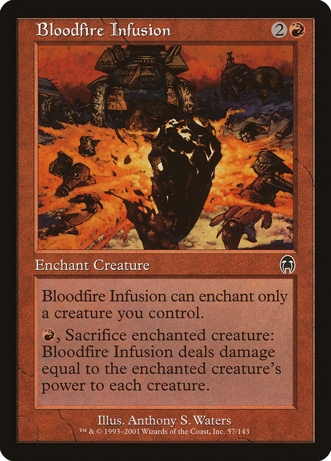 Bloodfire Infusion [Apocalypse] MTG Single Magic: The Gathering | Red Claw Gaming