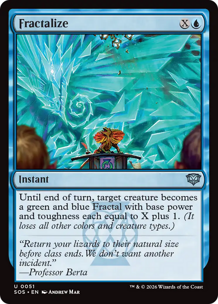 Fractalize [Secrets of Strixhaven] MTG Single Magic: The Gathering | Red Claw Gaming