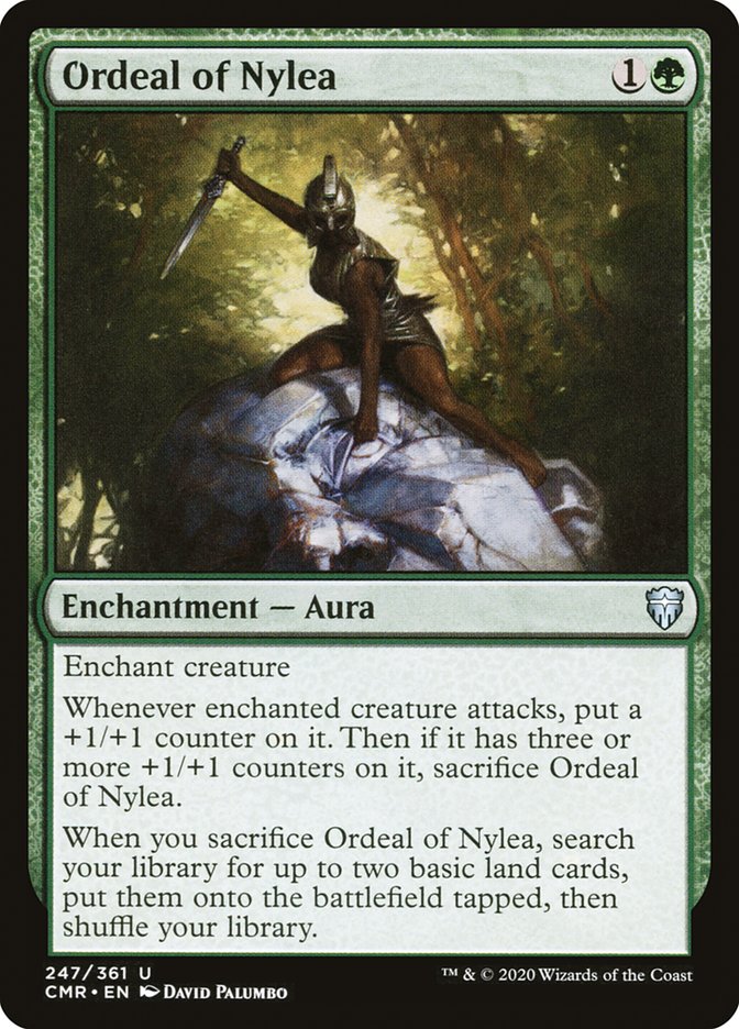 Ordeal of Nylea [Commander Legends] MTG Single Magic: The Gathering | Red Claw Gaming