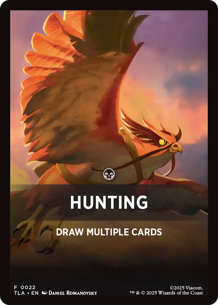 Hunting Theme Card [Avatar: The Last Airbender Tokens] | Red Claw Gaming