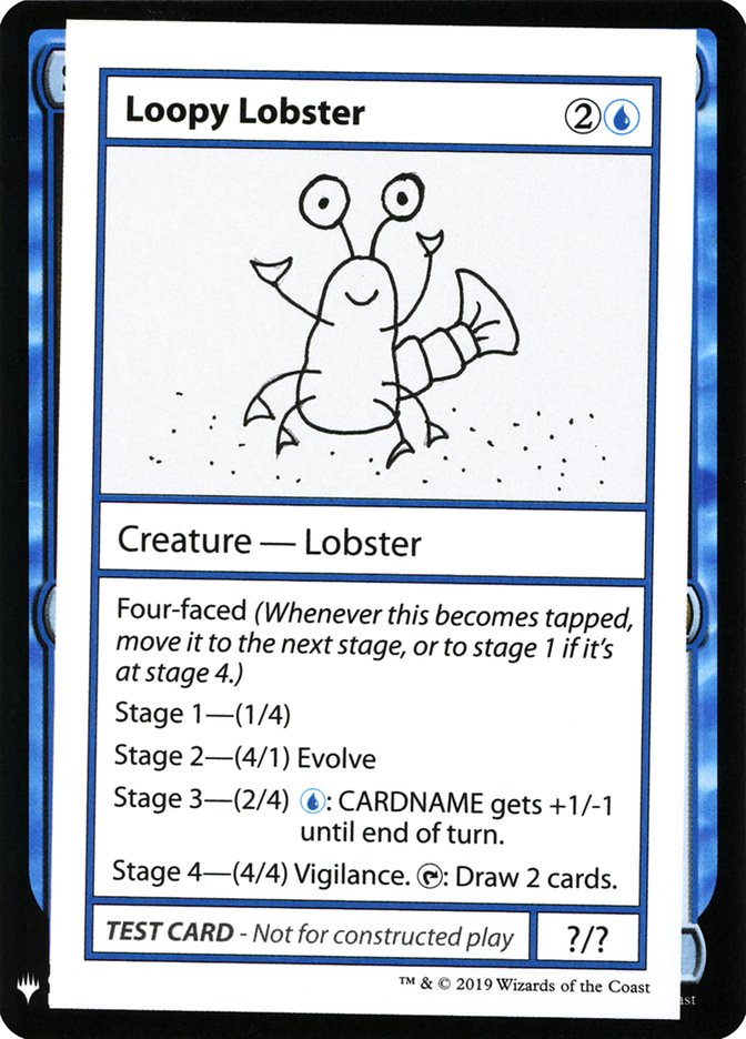 Loopy Lobster [Mystery Booster Playtest Cards] MTG Single Magic: The Gathering | Red Claw Gaming
