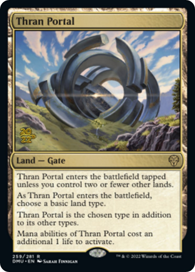 Thran Portal [Dominaria United Prerelease Promos] MTG Single Magic: The Gathering | Red Claw Gaming