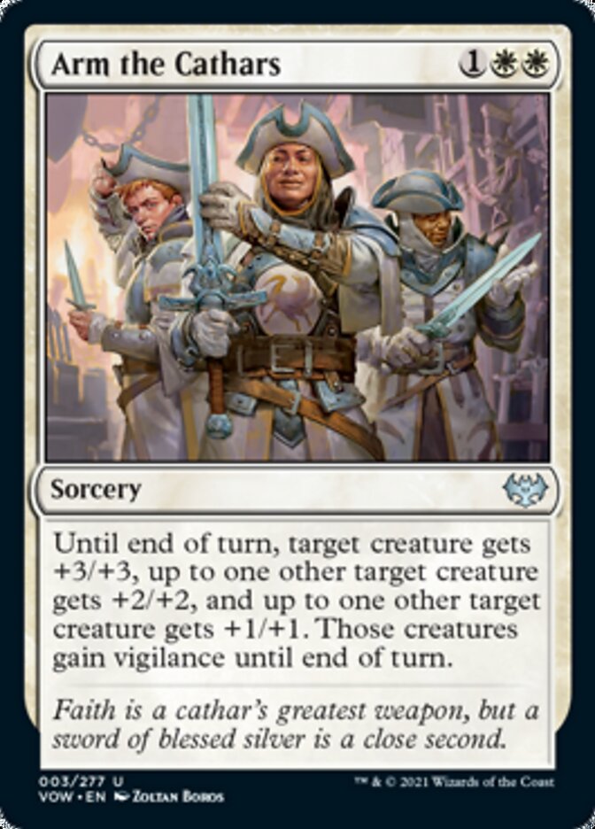 Arm the Cathars [Innistrad: Crimson Vow] MTG Single Magic: The Gathering | Red Claw Gaming