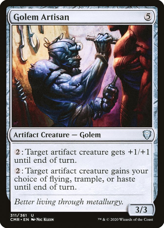 Golem Artisan [Commander Legends] MTG Single Magic: The Gathering | Red Claw Gaming