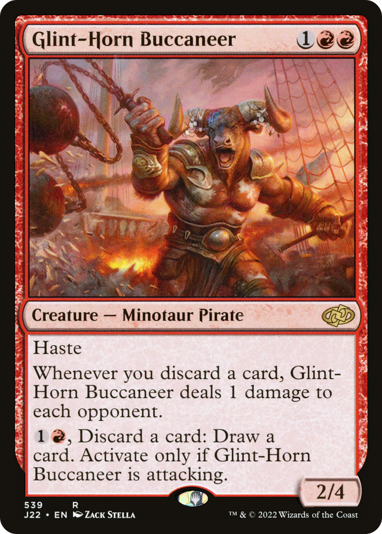 Glint-Horn Buccaneer [Jumpstart 2022] MTG Single Magic: The Gathering | Red Claw Gaming