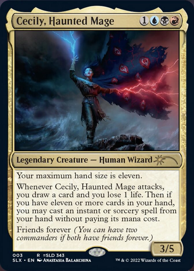 Cecily, Haunted Mage [Secret Lair: Universes Within] MTG Single Magic: The Gathering | Red Claw Gaming
