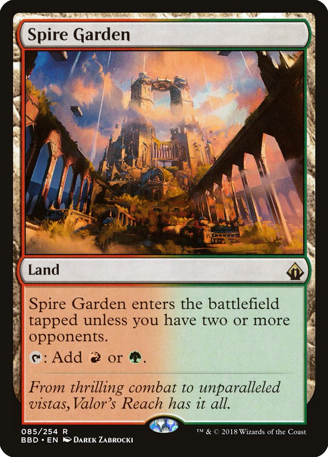 Spire Garden [Battlebond] MTG Single Magic: The Gathering | Red Claw Gaming