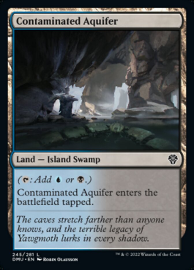 Contaminated Aquifer [Dominaria United] MTG Single Magic: The Gathering | Red Claw Gaming