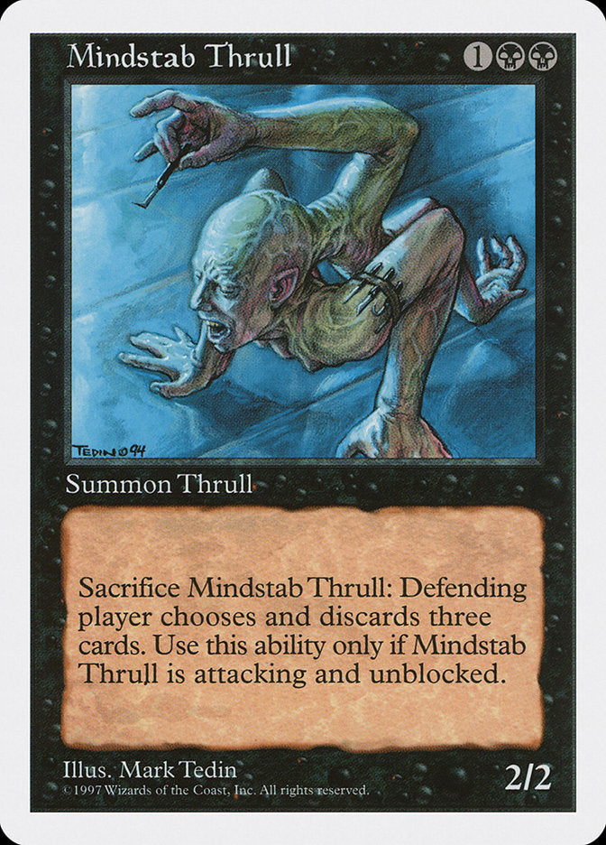 Mindstab Thrull [Fifth Edition] MTG Single Magic: The Gathering | Red Claw Gaming