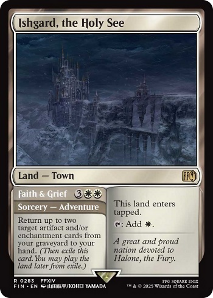 Ishgard, the Holy See [FINAL FANTASY] MTG Single Magic: The Gathering | Red Claw Gaming