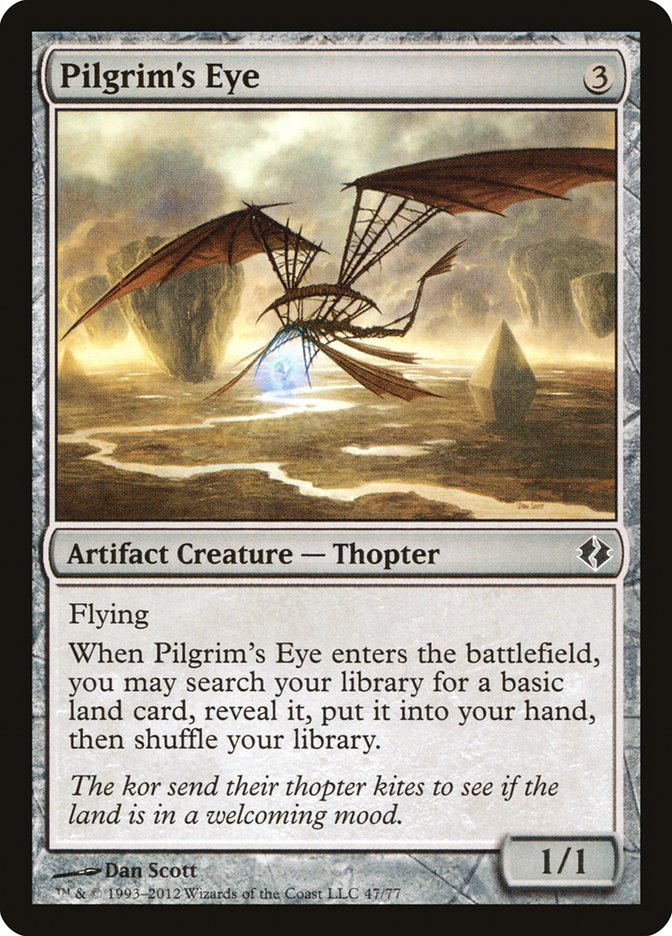 Pilgrim's Eye [Duel Decks: Venser vs. Koth] MTG Single Magic: The Gathering | Red Claw Gaming