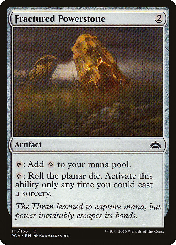 Fractured Powerstone [Planechase Anthology] MTG Single Magic: The Gathering | Red Claw Gaming