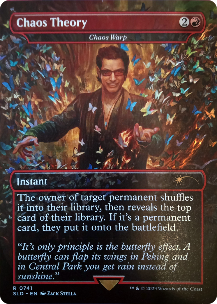 Chaos Theory - Chaos Warp [Secret Lair Drop Series] MTG Single Magic: The Gathering | Red Claw Gaming