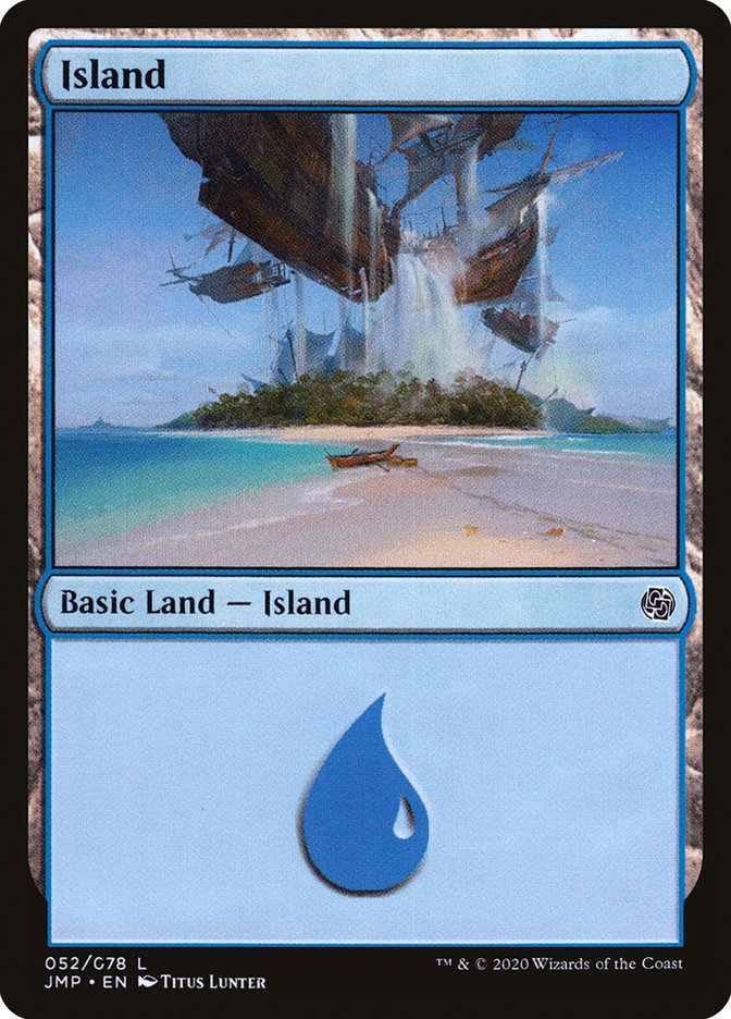 Island (52) [Jumpstart] MTG Single Magic: The Gathering | Red Claw Gaming
