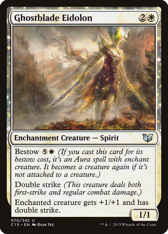 Ghostblade Eidolon [Commander 2015] MTG Single Magic: The Gathering | Red Claw Gaming