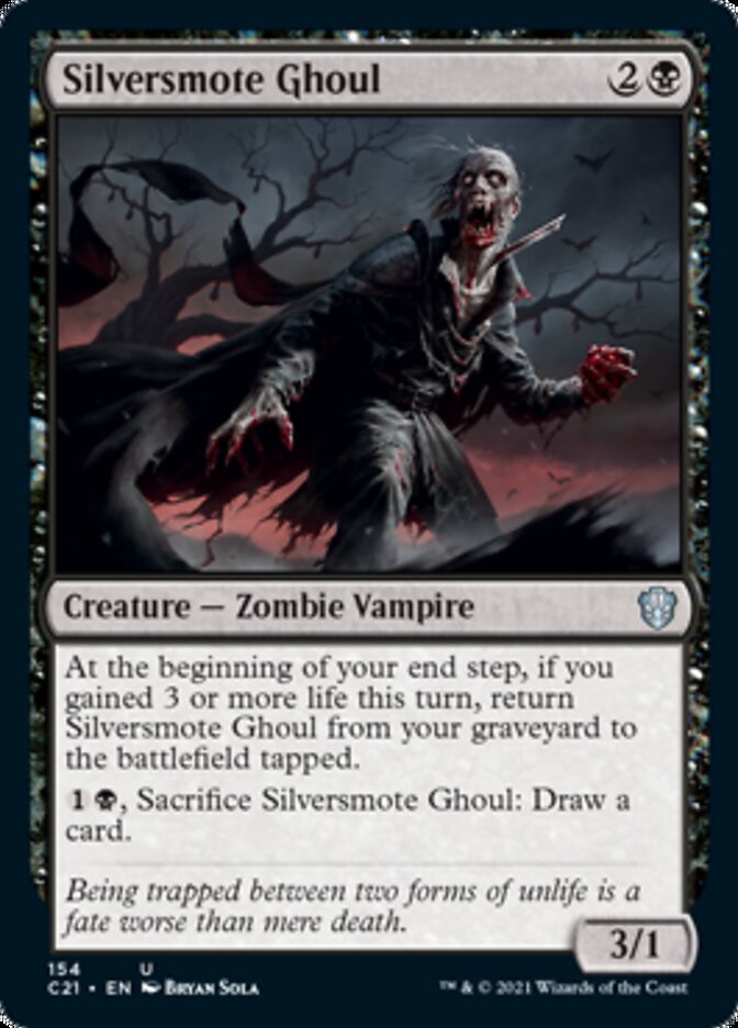 Silversmote Ghoul [Commander 2021] MTG Single Magic: The Gathering | Red Claw Gaming