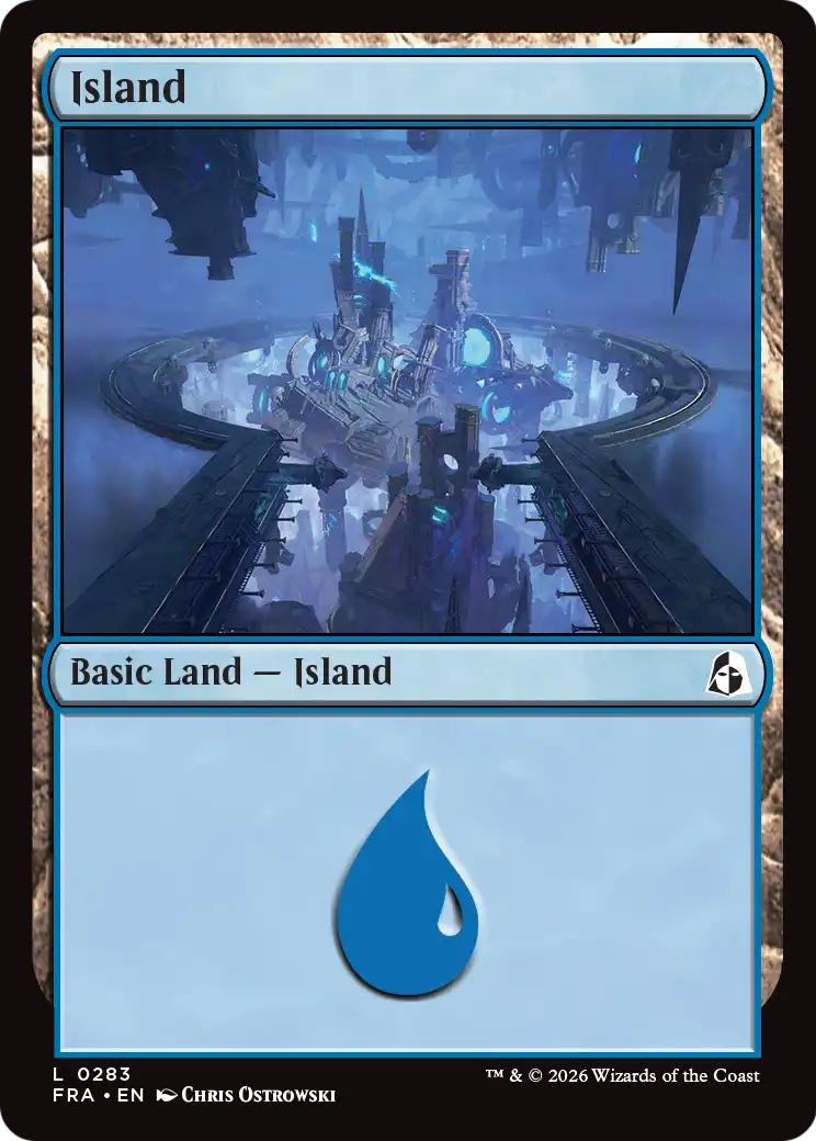 Island (0283) [Reality Fracture] | Red Claw Gaming