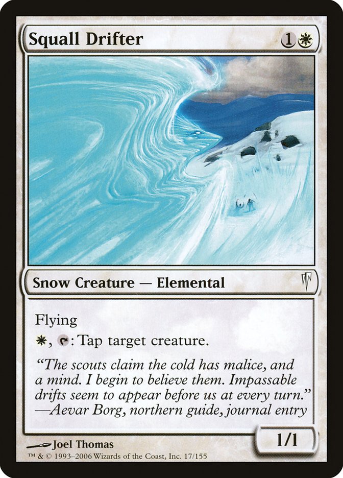 Squall Drifter [Coldsnap] MTG Single Magic: The Gathering | Red Claw Gaming