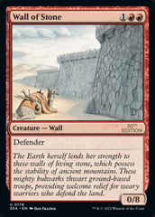 Wall of Stone [30th Anniversary Edition] MTG Single Magic: The Gathering | Red Claw Gaming
