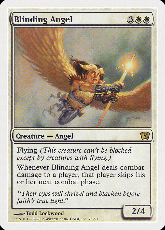 Blinding Angel [Ninth Edition] MTG Single Magic: The Gathering | Red Claw Gaming