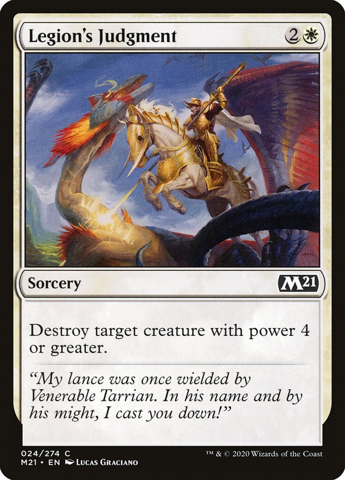 Legion's Judgment [Core Set 2021] MTG Single Magic: The Gathering | Red Claw Gaming