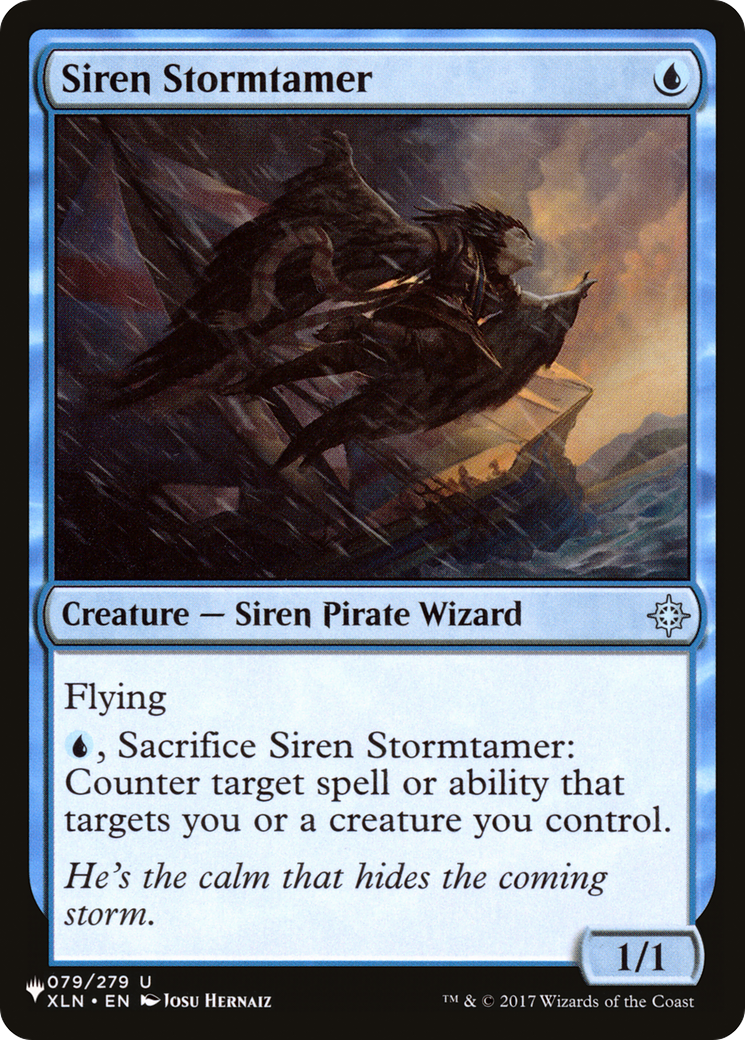 Siren Stormtamer [The List] MTG Single Magic: The Gathering | Red Claw Gaming