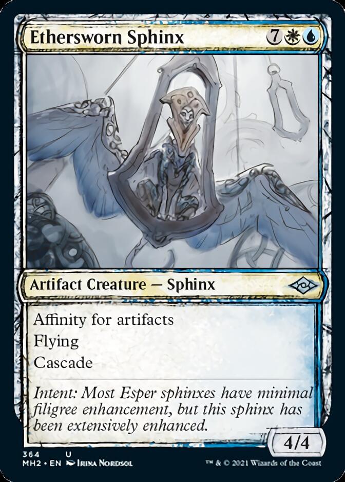 Ethersworn Sphinx (Sketch) [Modern Horizons 2] MTG Single Magic: The Gathering    | Red Claw Gaming