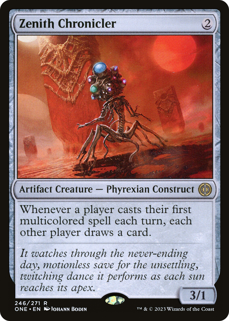 Zenith Chronicler [Phyrexia: All Will Be One] MTG Single Magic: The Gathering | Red Claw Gaming