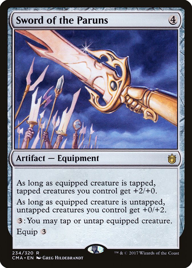 Sword of the Paruns [Commander Anthology] MTG Single Magic: The Gathering | Red Claw Gaming