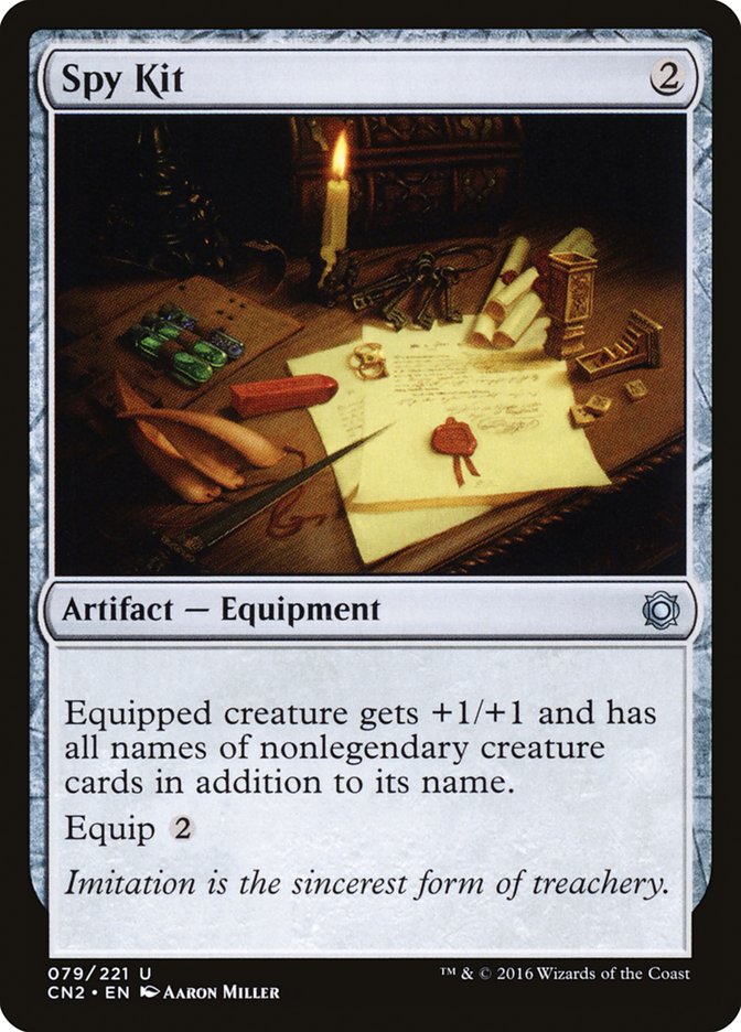 Spy Kit [Conspiracy: Take the Crown] MTG Single Magic: The Gathering | Red Claw Gaming