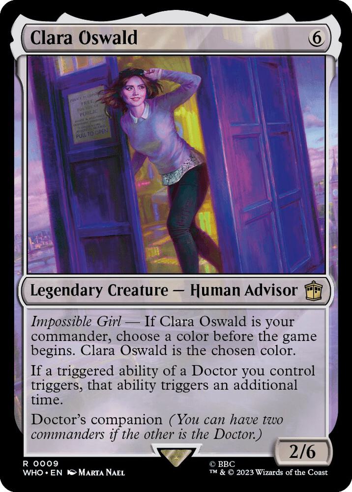 Clara Oswald [Doctor Who] MTG Single Magic: The Gathering | Red Claw Gaming