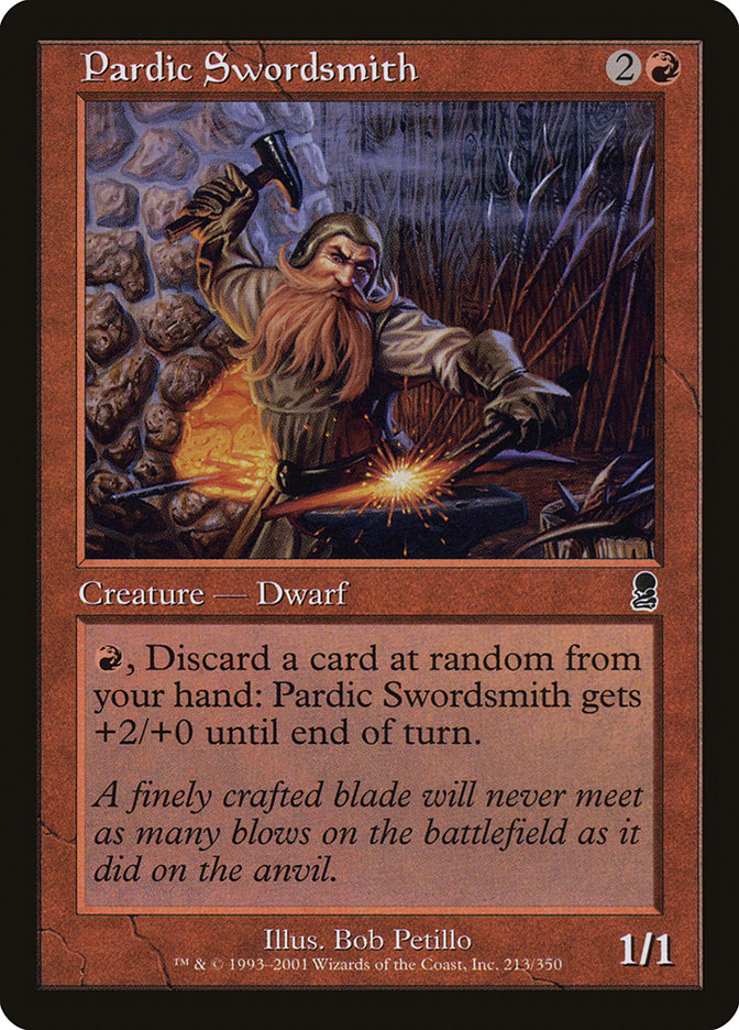 Pardic Swordsmith [Odyssey] MTG Single Magic: The Gathering | Red Claw Gaming