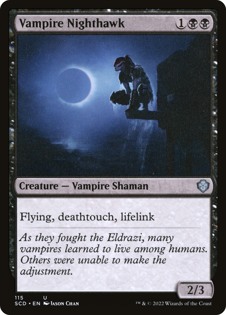 Vampire Nighthawk [Starter Commander Decks] MTG Single Magic: The Gathering | Red Claw Gaming