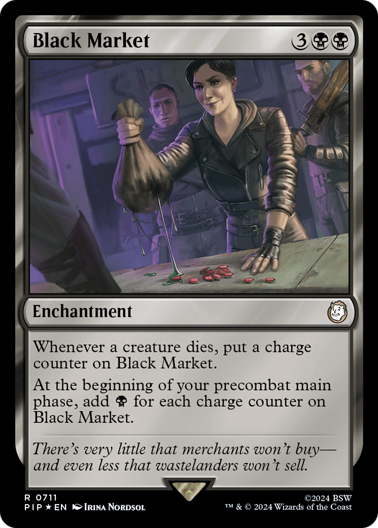 Black Market (Surge Foil) [Fallout] MTG Single Magic: The Gathering | Red Claw Gaming