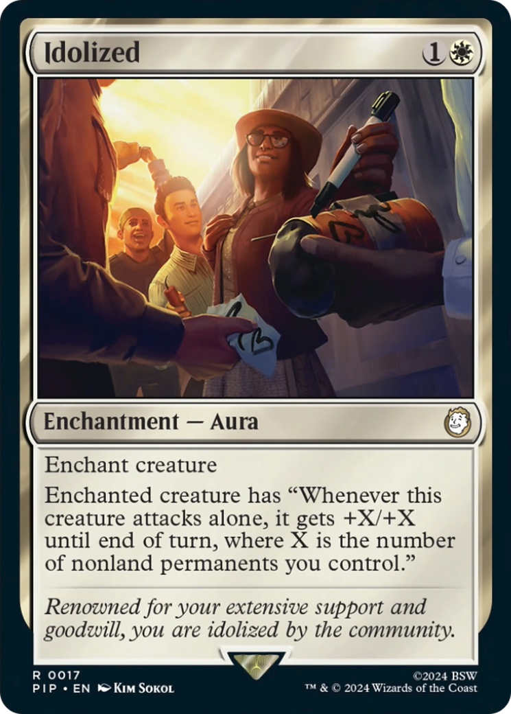 Idolized [Fallout] MTG Single Magic: The Gathering | Red Claw Gaming